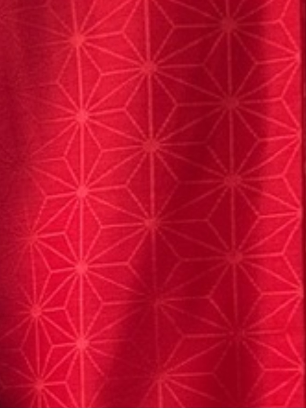 Stunning Red Silk Haori Kimono Jacket, , Vintage - Picture 10 of 10